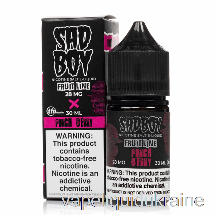 Vape Ukraine Punch Berry - Sadboy Salts - 30mL 28mg